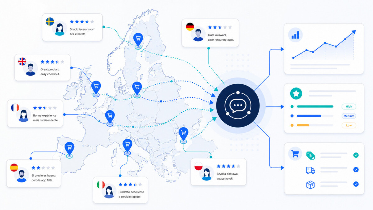 Local Voice of Customer Insights for European E-commerce